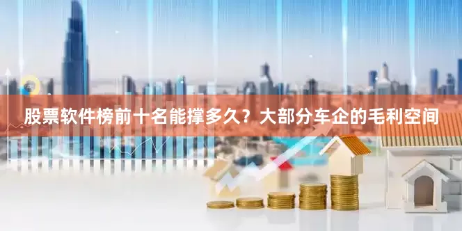 股票软件榜前十名能撑多久？大部分车企的毛利空间